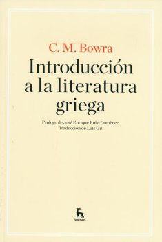 INTRODUCCION A LA LITERATURA GRIEGA