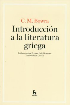 INTRODUCCION A LA LITERATURA GRIEGA